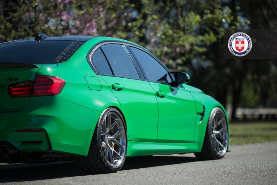  BMW M3 Sedan on HRE Wheels (HRE R101) 2015 года  (фото 6 из 10)